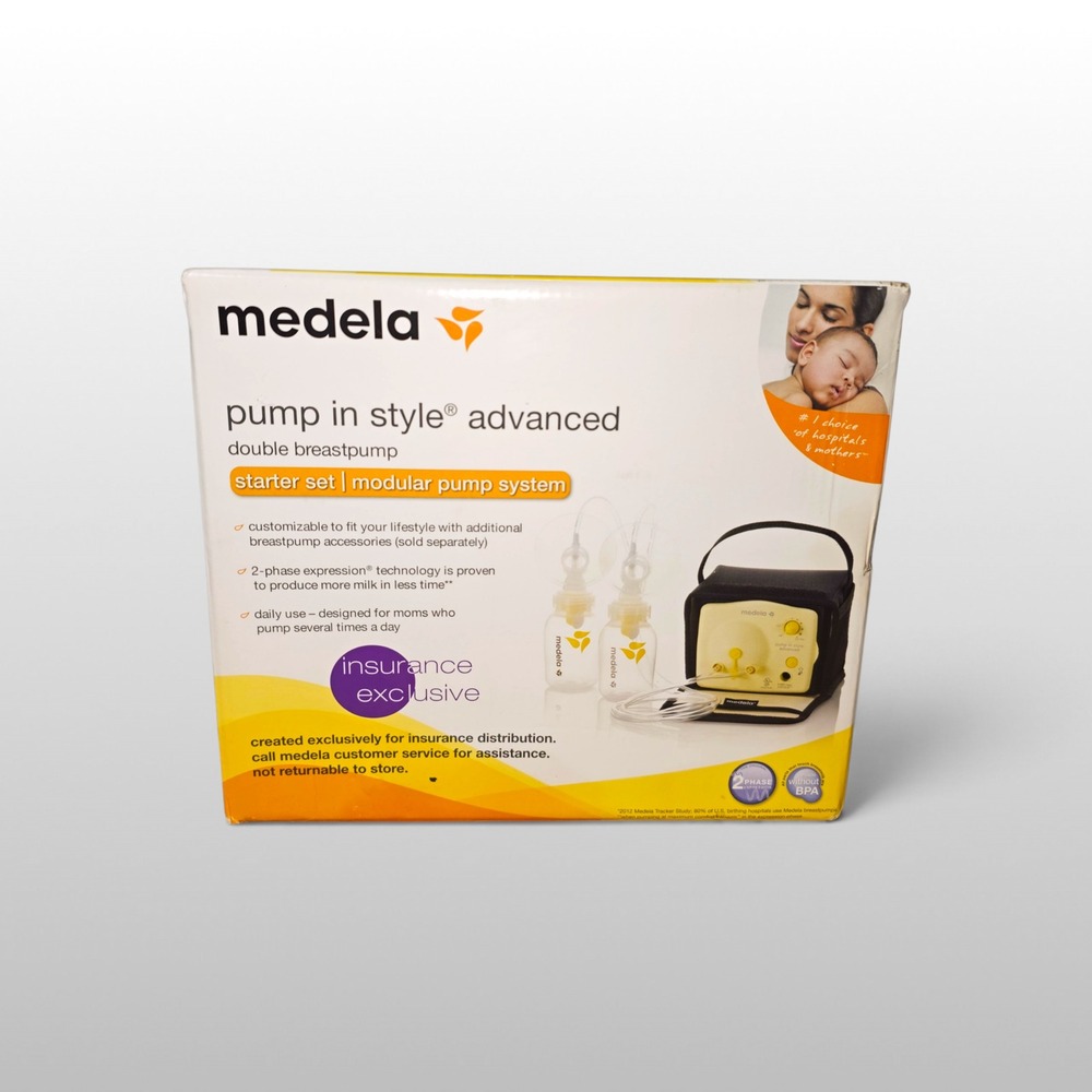 Medela Pump In Style Advanced Double Breastpump Starter Set NIB 57081